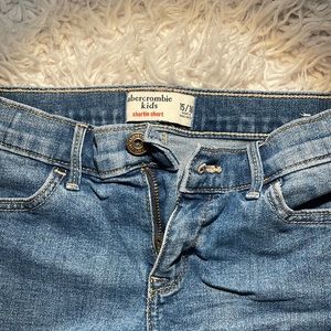 Abercrombie jean shorts